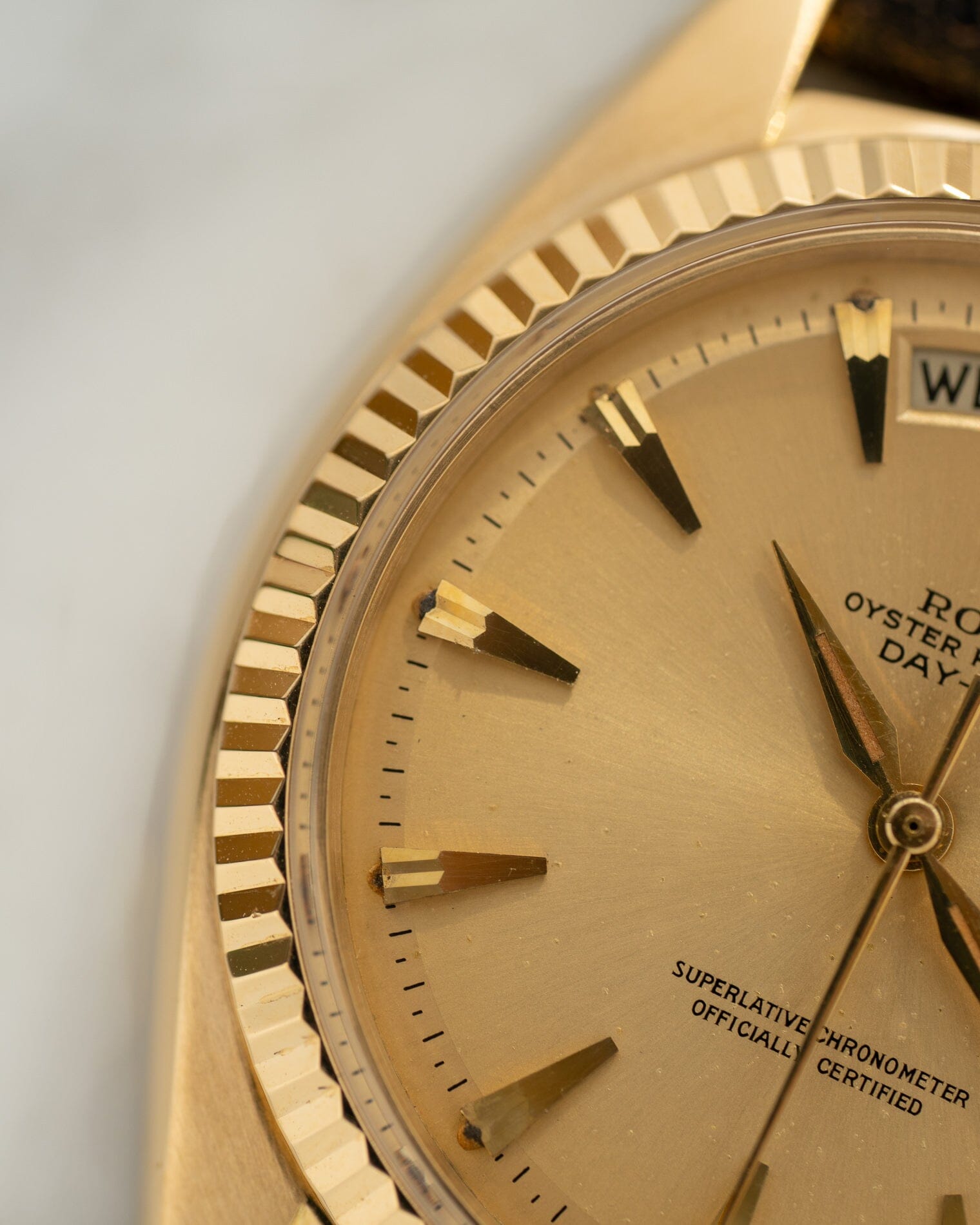ROLEX デイデイト 1803 YG シャンパンダイアル Watch ROLEX