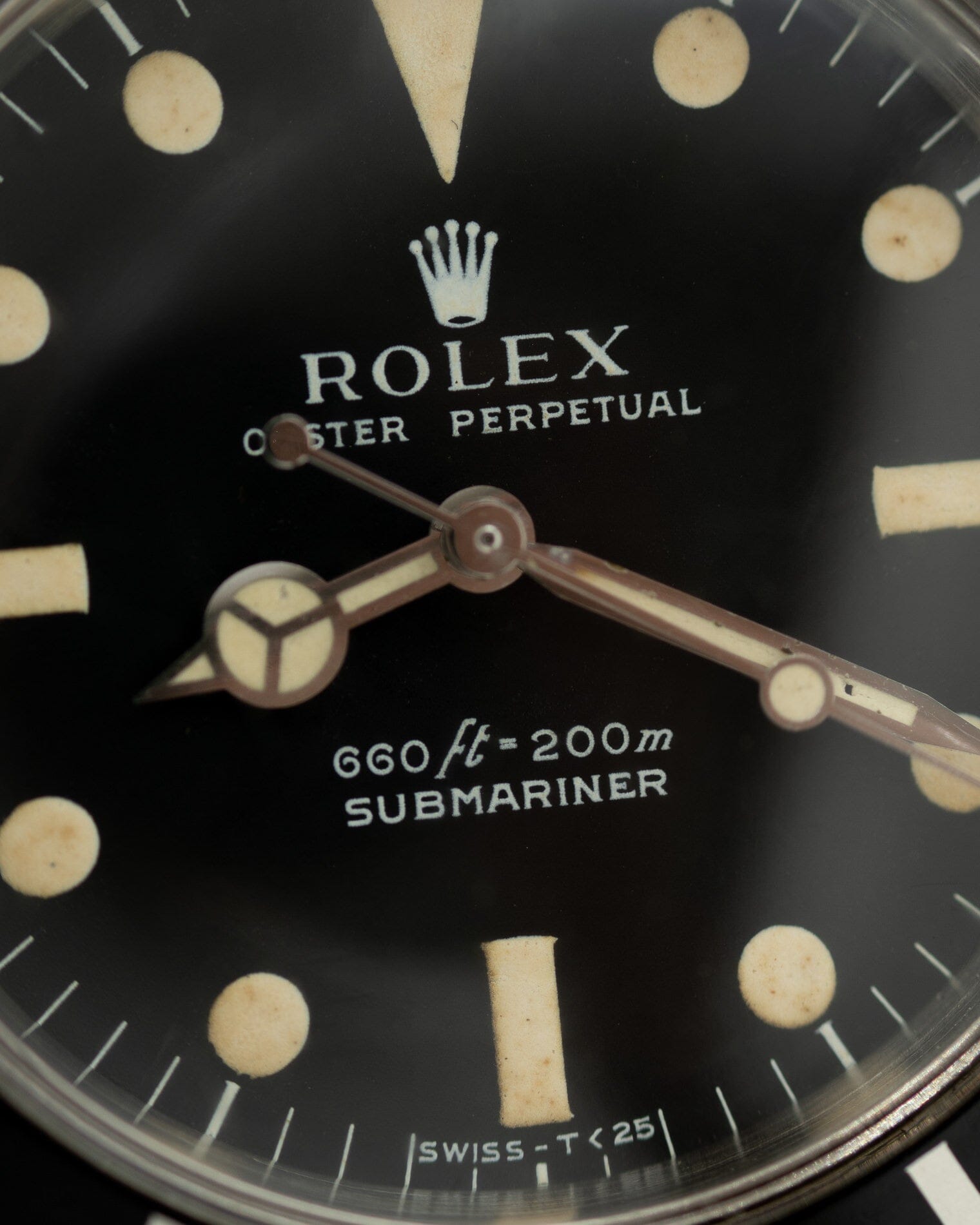 Rolex Submariner 5513 Feet First "Serif Dial" Watch ROLEX