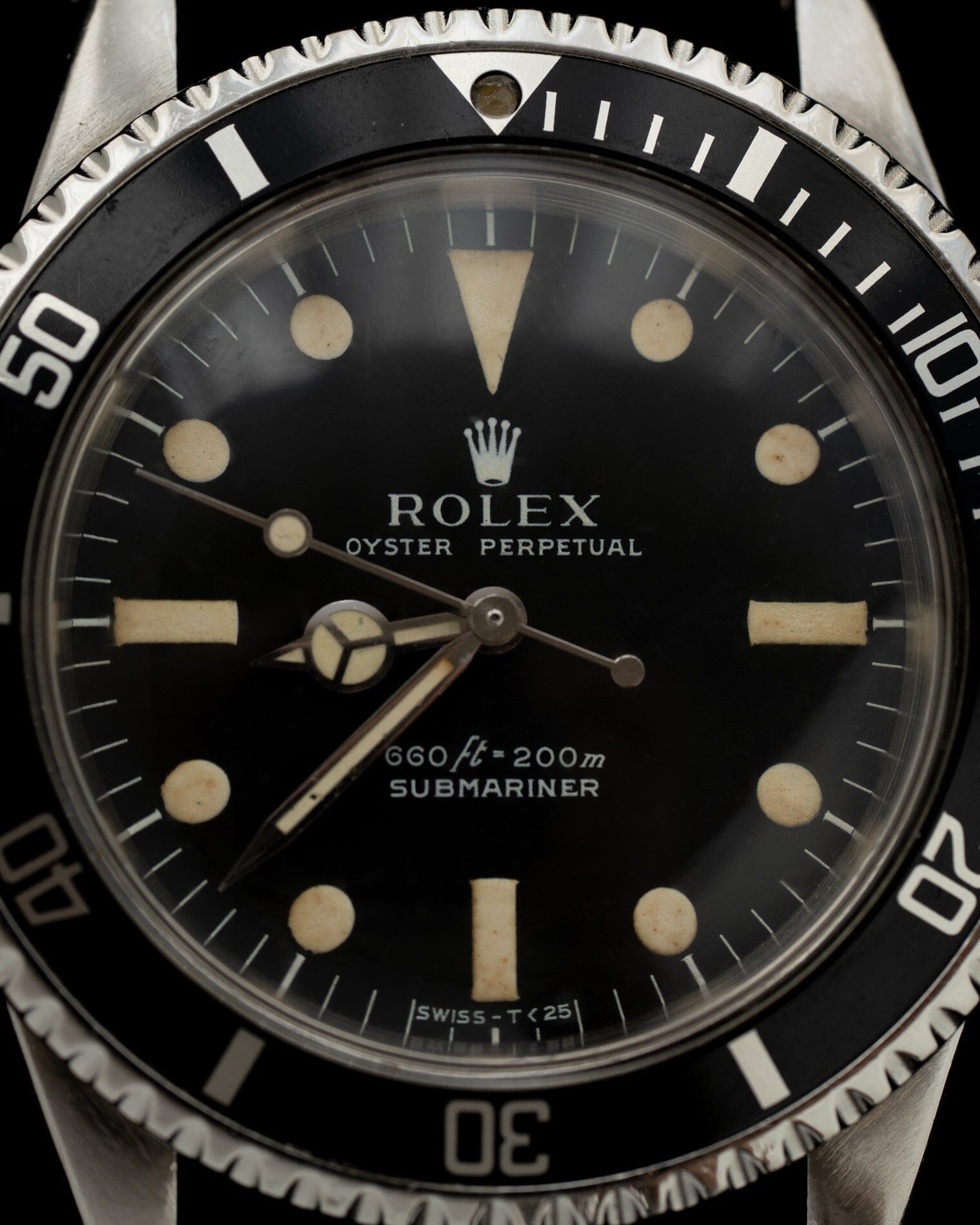 Rolex Submariner 5513 Feet First "Serif Dial" Watch ROLEX