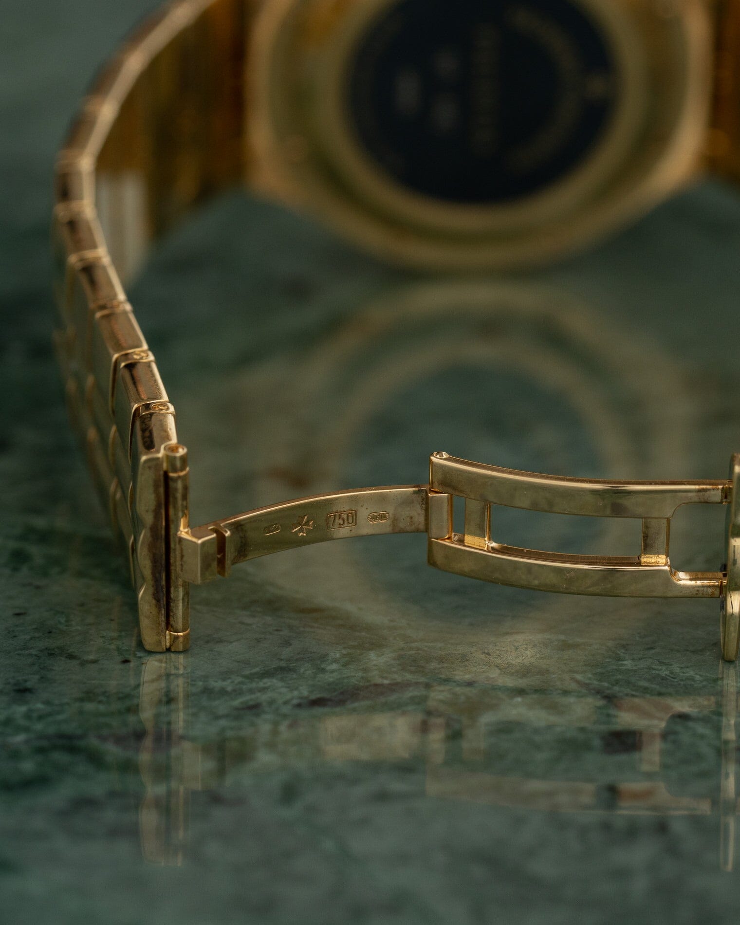 Vacheron Constantin フィディアス 49002 YG クロノグラフ ホワイトエナメルダイアル Watch VACHERON CONSTANTIN