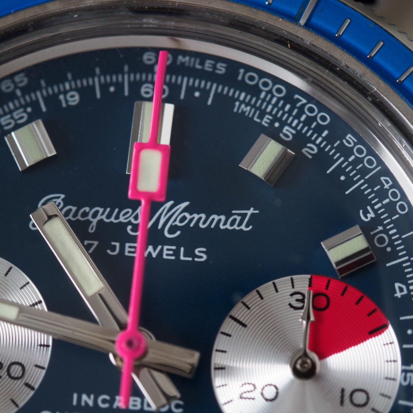 JACQUES MONNAT Chronograph 1970s - Arbitro