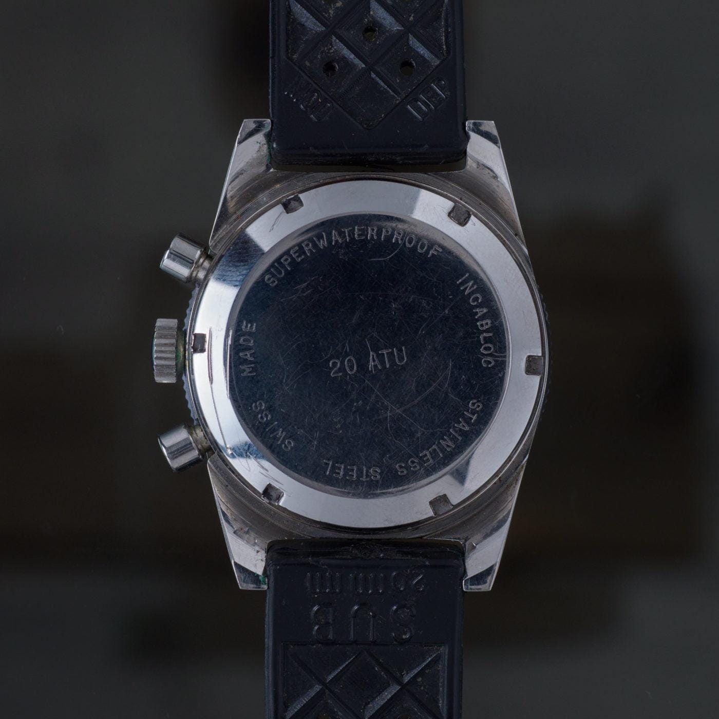 MONDAINE Diver Chronograph 1970s - Arbitro