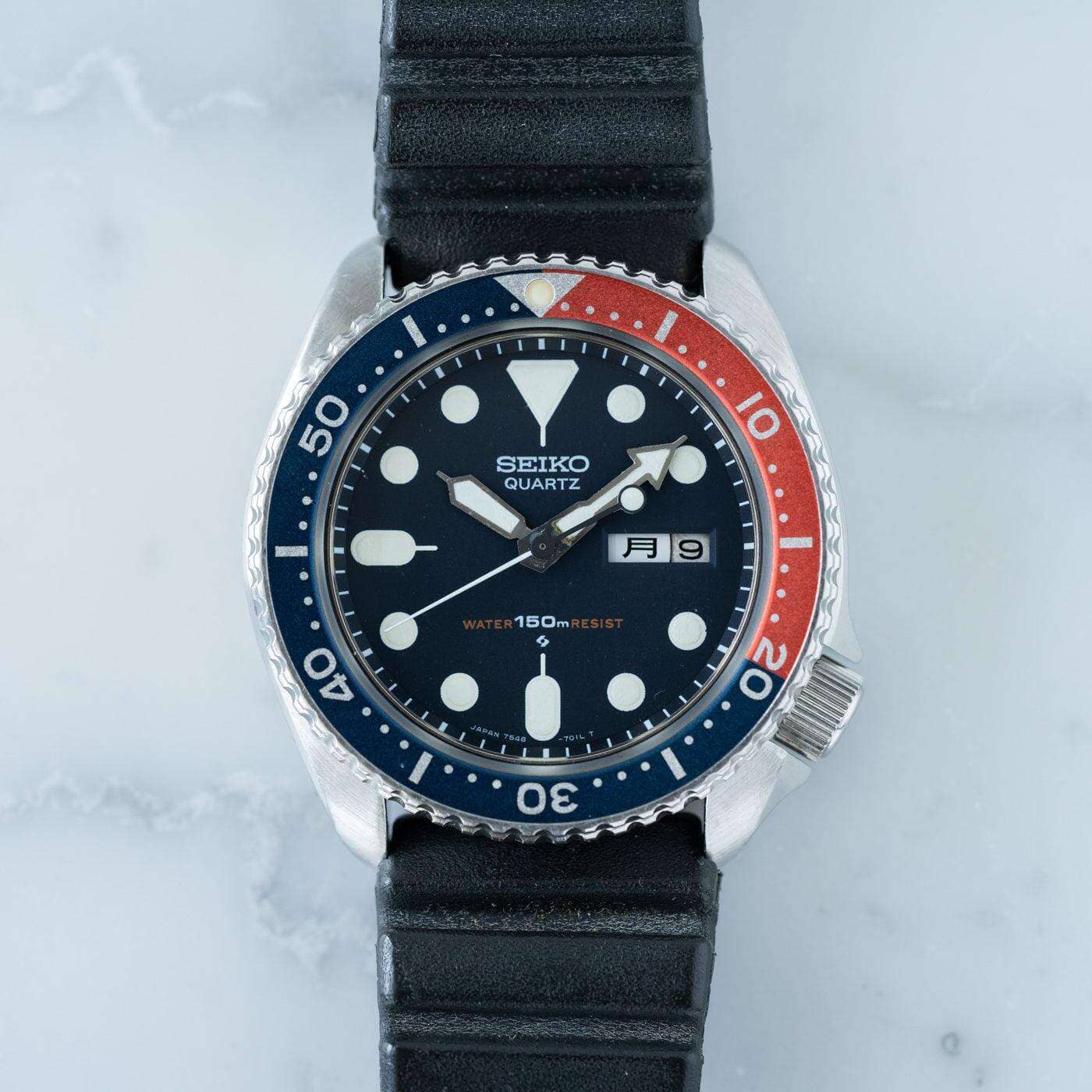 SEIKO 150m Diver 7548-700B Pepsi Bezel - Arbitro