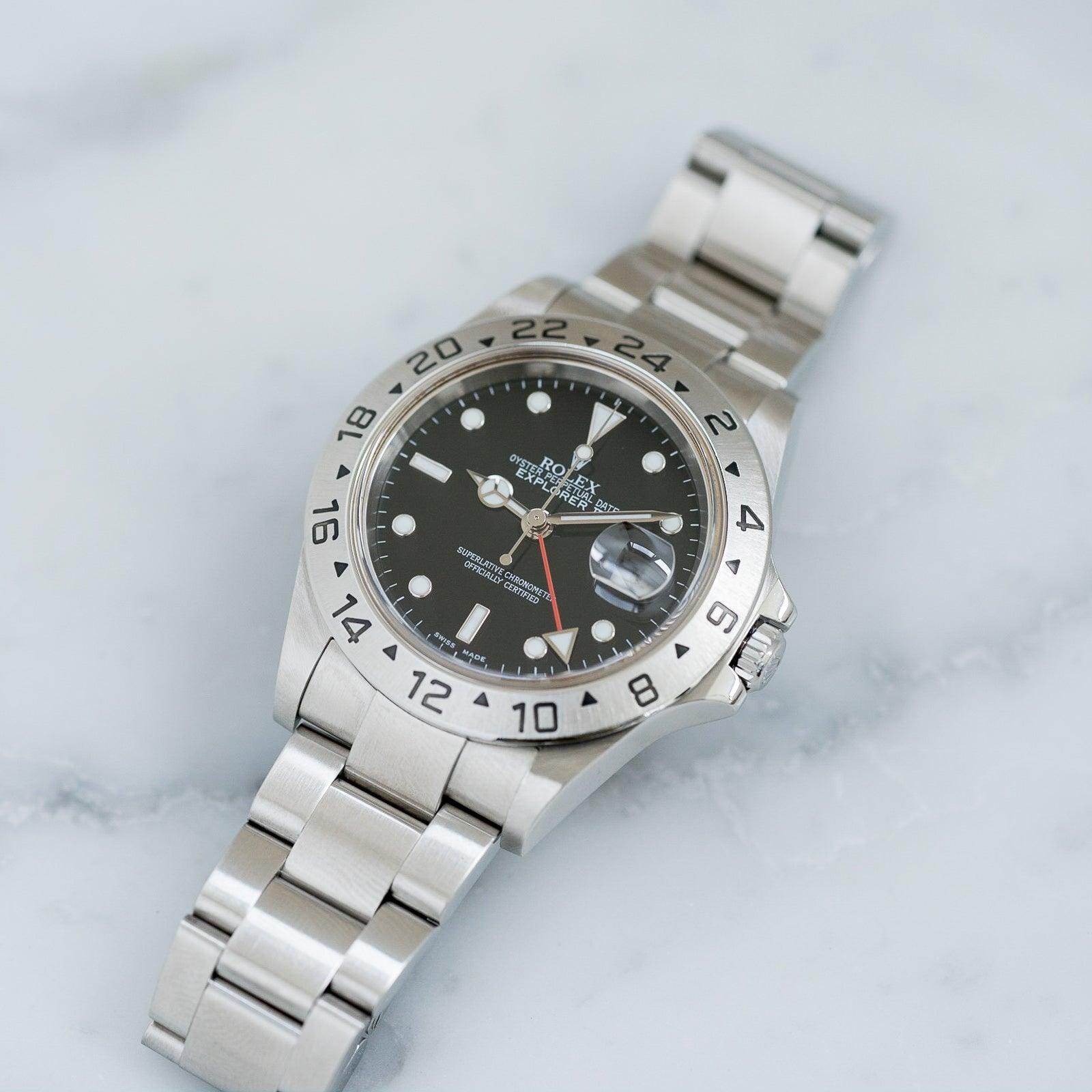 ROLEX Explorer II 16570 Black - Arbitro