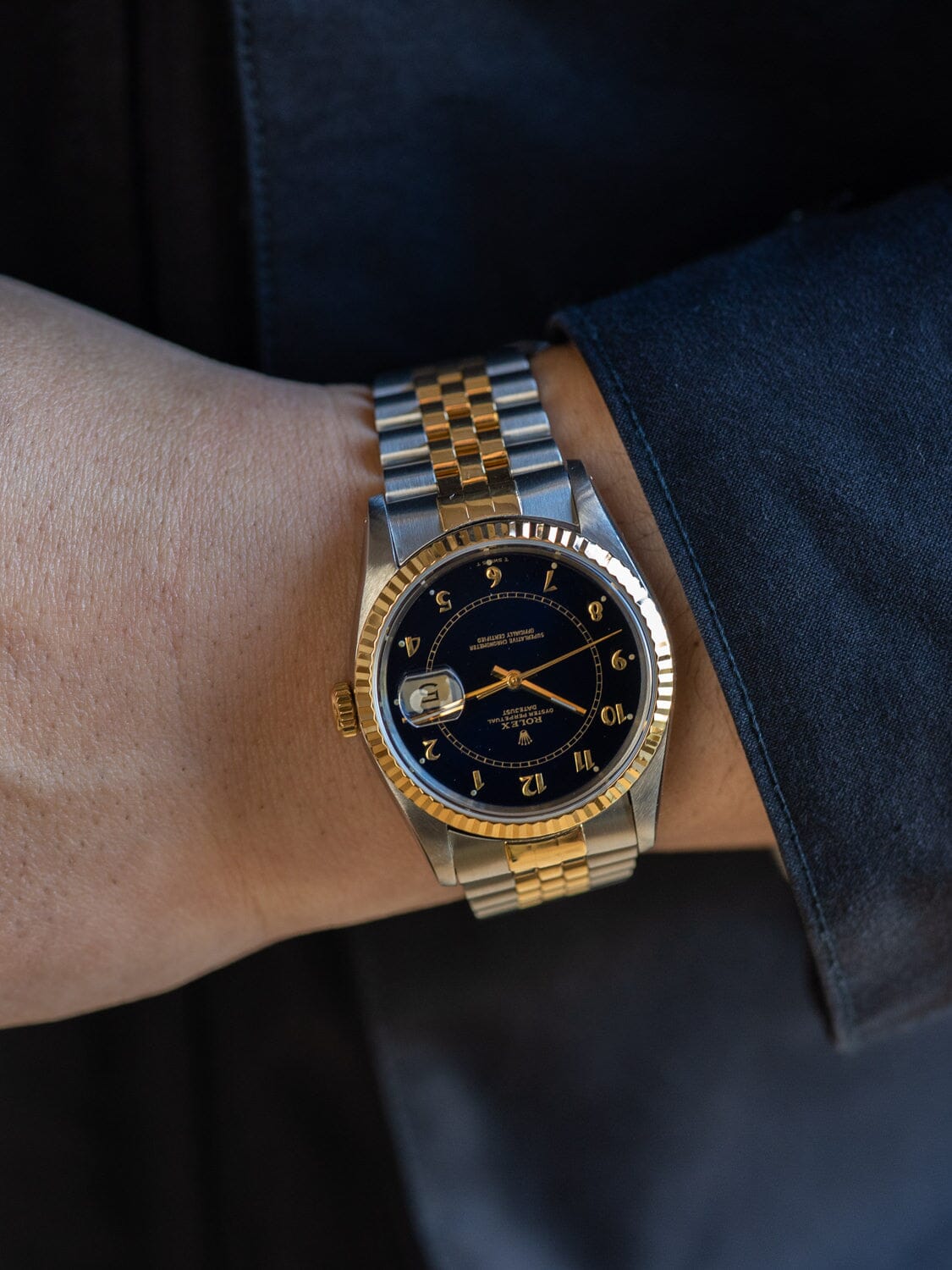 ロレックス デイトジャスト 16233 ステラボイラーゲージ 箱保証書付き Watch ROLEX