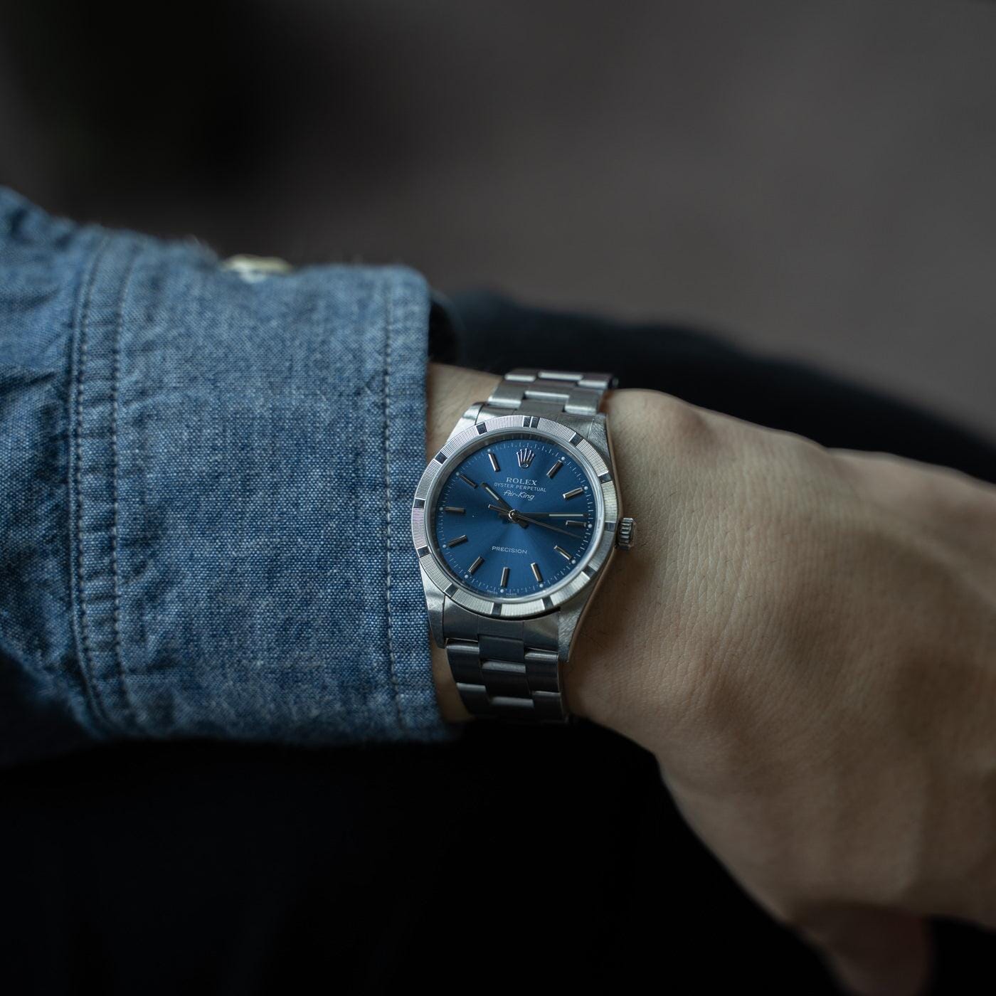 ROLEX Air-King 14010 Blue Dial - Arbitro