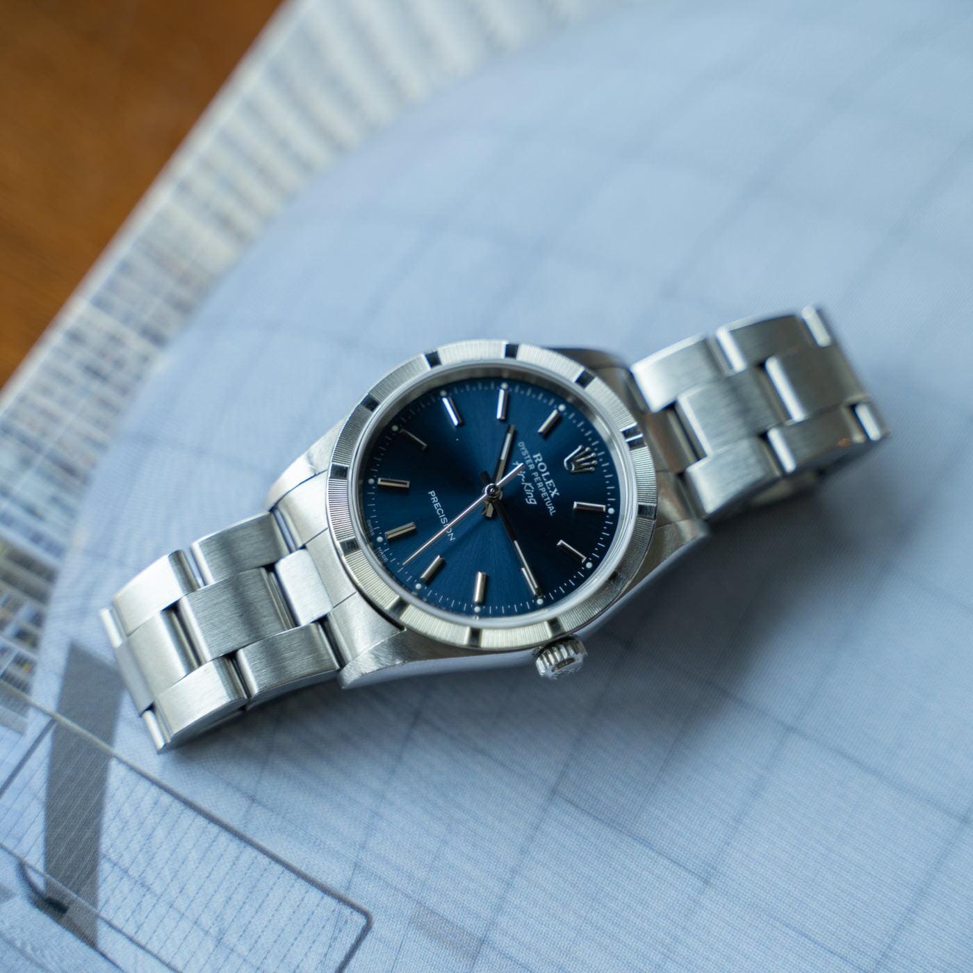 ROLEX Air-King 14010 Blue Dial - Arbitro