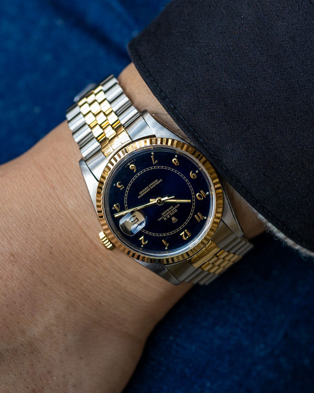 ロレックス デイトジャスト 16233 ステラボイラーゲージ 箱保証書付き Watch ROLEX