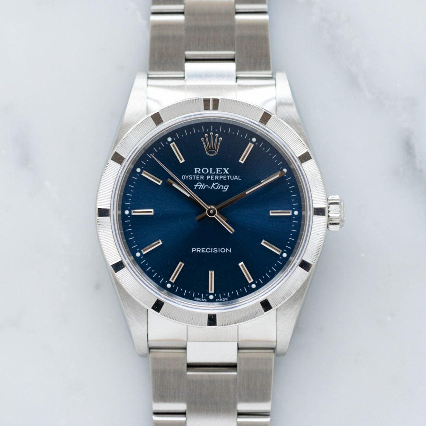 ROLEX Air-King 14010 Blue Dial - Arbitro