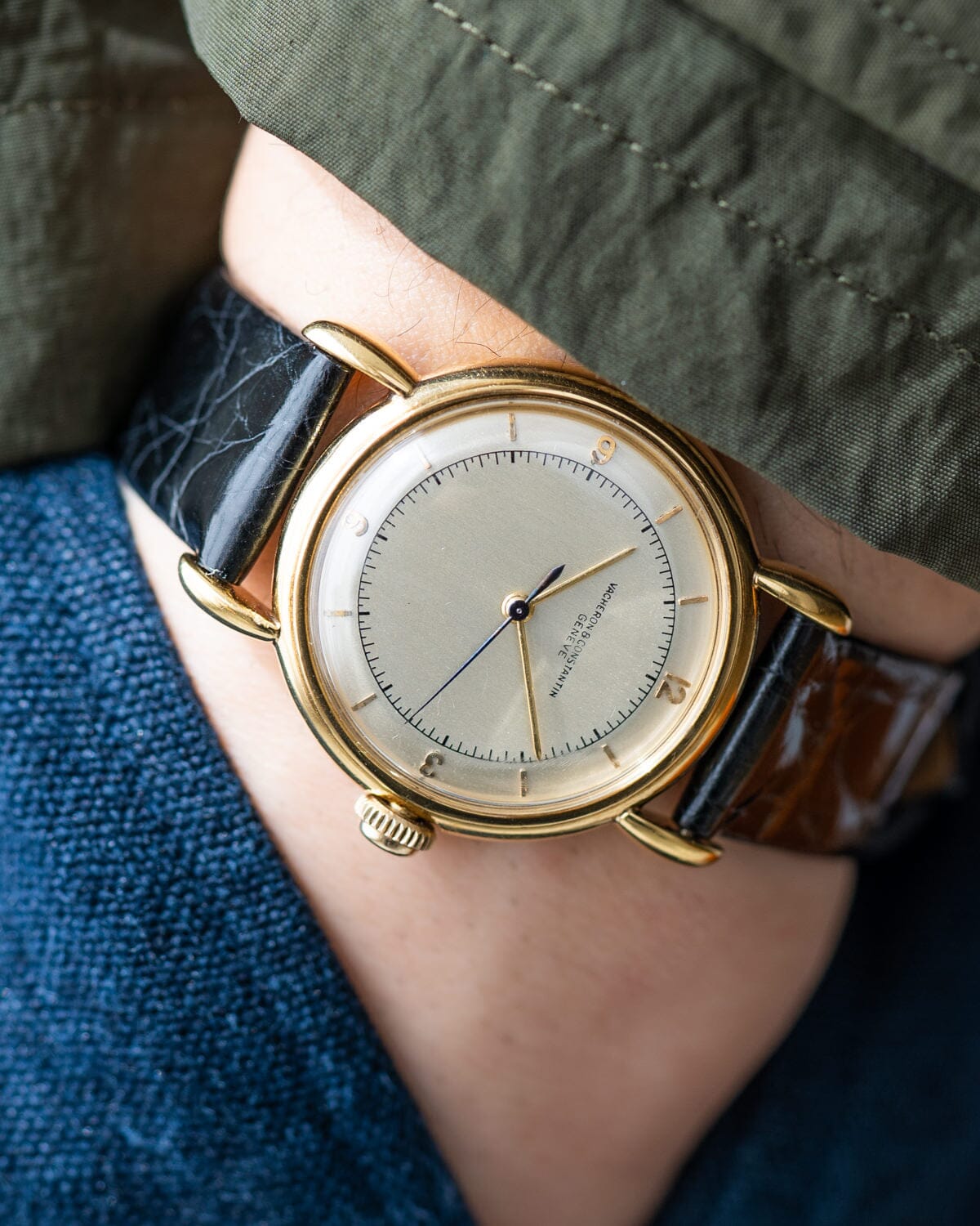 ヴァシュロン・コンスタンタン ティアドロップラグ YG アラビアダイアル Watch VACHERON CONSTANTIN