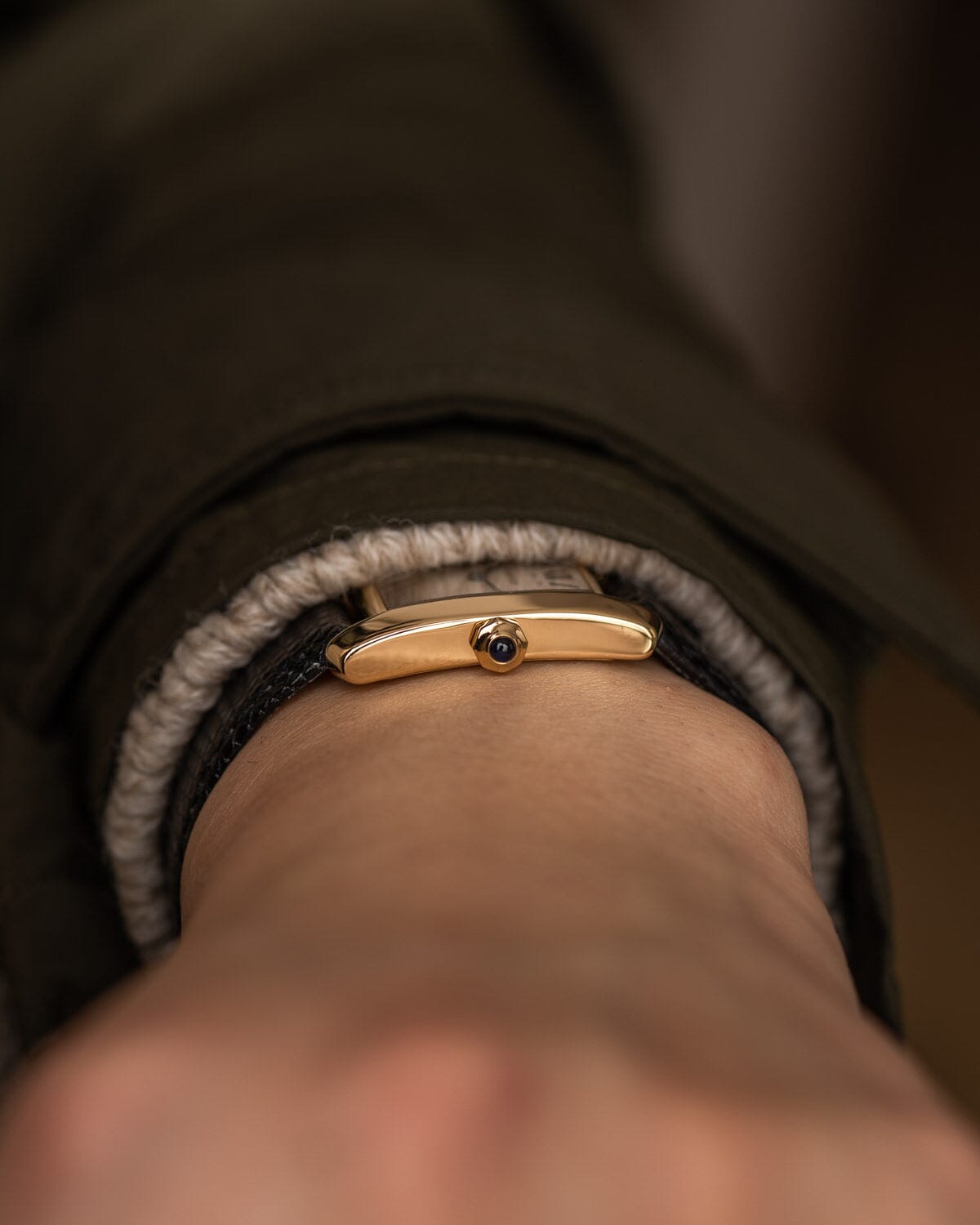 カルティエ タンクフランセーズ MM 1821 YG Watch CARTIER