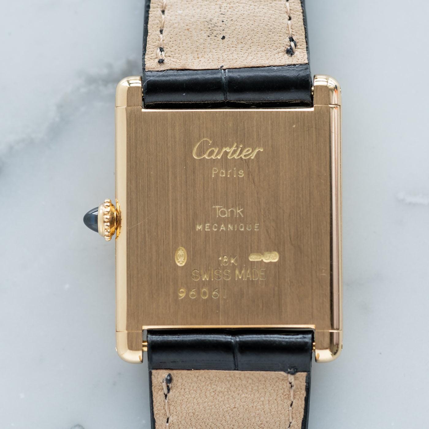 CARTIER Tank Louis Cartier LM 18K YG - Arbitro