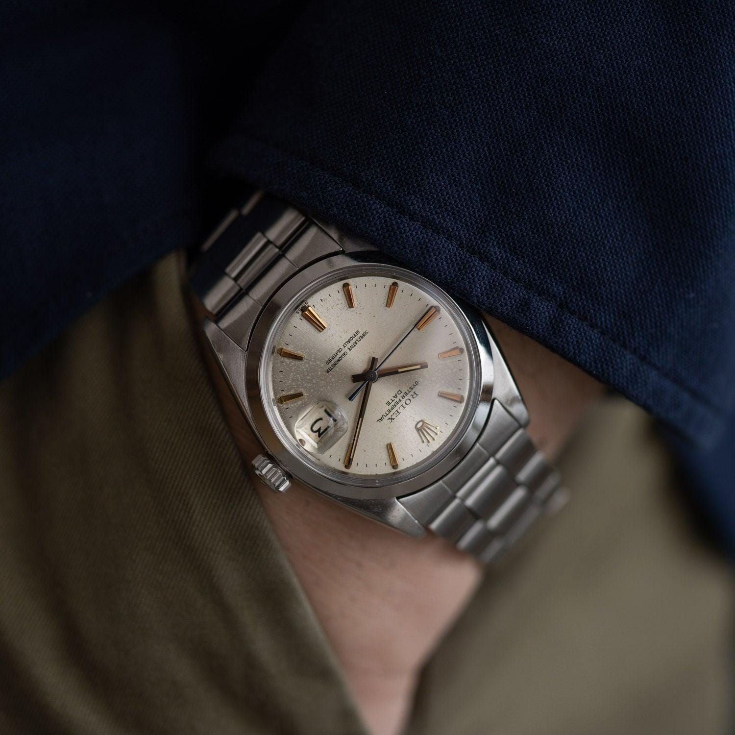 ロレックス オイスターパーペチュアルデイト 1500 / ROLEX Oyster Perpetual Date 1500 - Arbitro