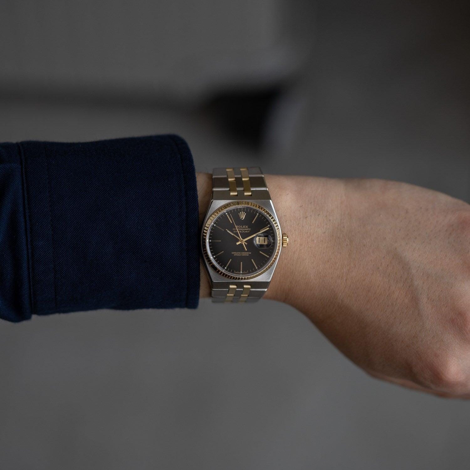 ROLEX OysterQuartz Datejust 17013 Black - Arbitro