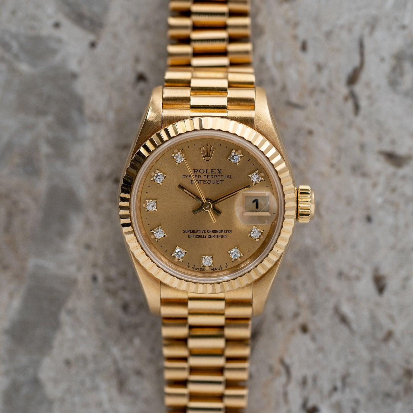 ROLEX Lady-Datejust 69178G 18K YG - Arbitro