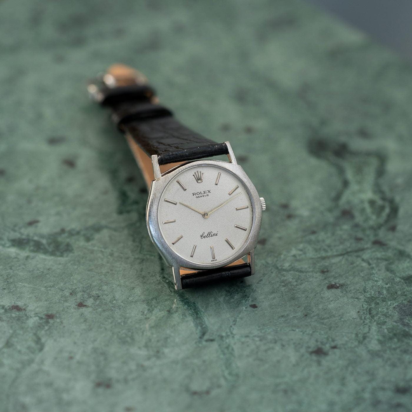ROLEX Cellini 3804 WG Silver Dial - Arbitro