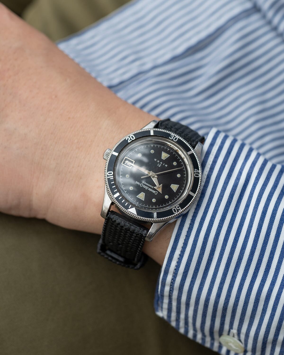 オリエント カレンダーオートオリエント 0-19762D ダイバー Watch ORIENT