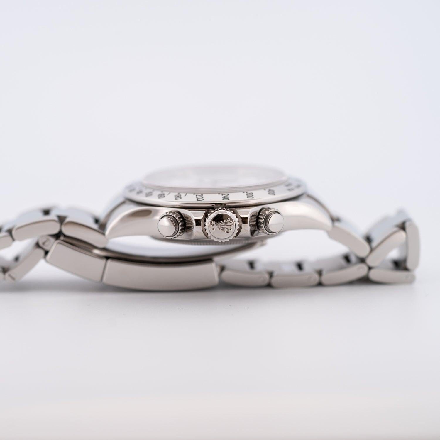 ROLEX Cosmograph Daytona 116520 White APH Dial - Arbitro