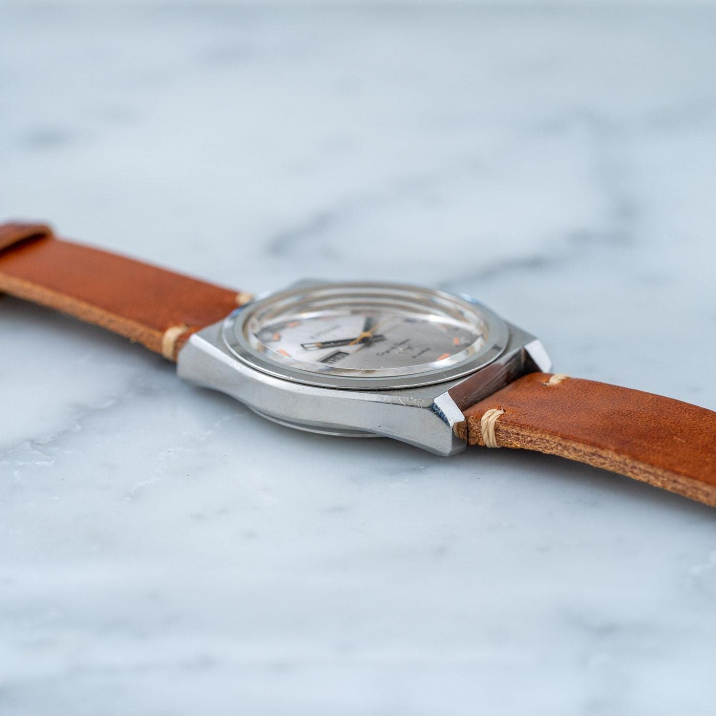 CITIZEN Crystal Seven Silver Grey Dial 1960s - Arbitro