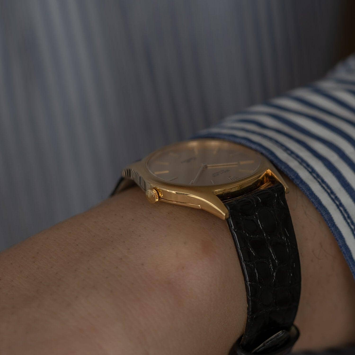 ROLEX Cellini 3804 YG Champagne Dial - Arbitro