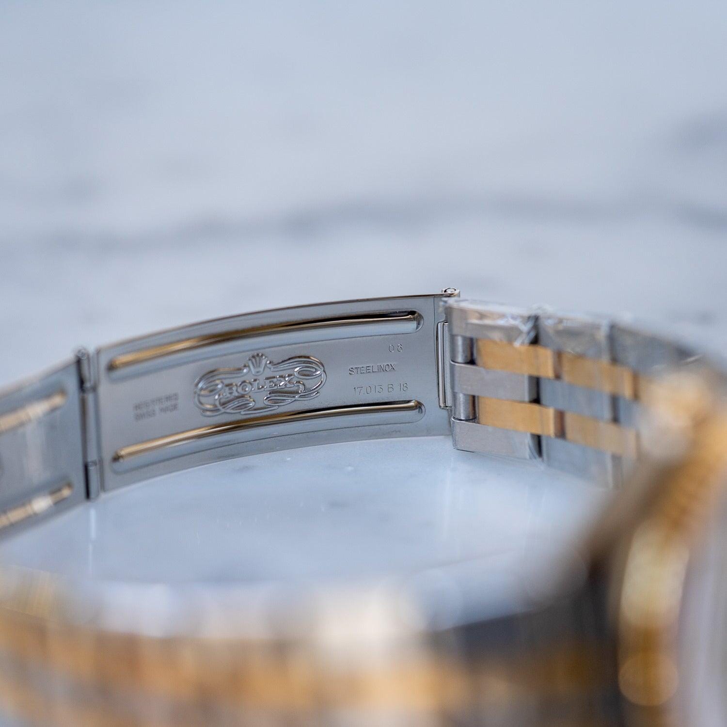 ROLEX OysterQuartz Datejust 17013 White Roman / ロレックス オイスタークォーツ デイトジャスト