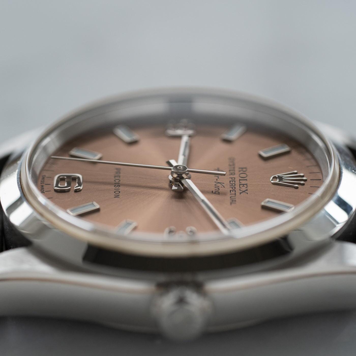 ROLEX Air-King 14000M Salmon Dial - Arbitro