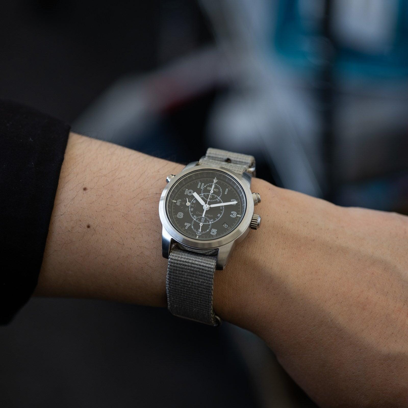 SEIKO SUS Chronograph 7T27-7A40 - Arbitro