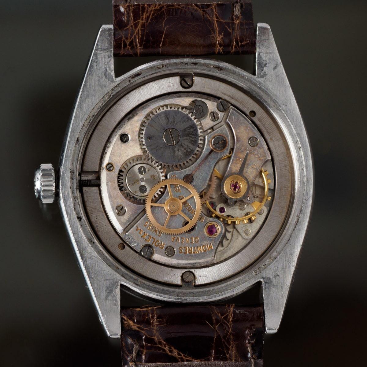 ROLEX Oysterdate Precision 6694 Tropical Gilt Dial 1960s - Arbitro