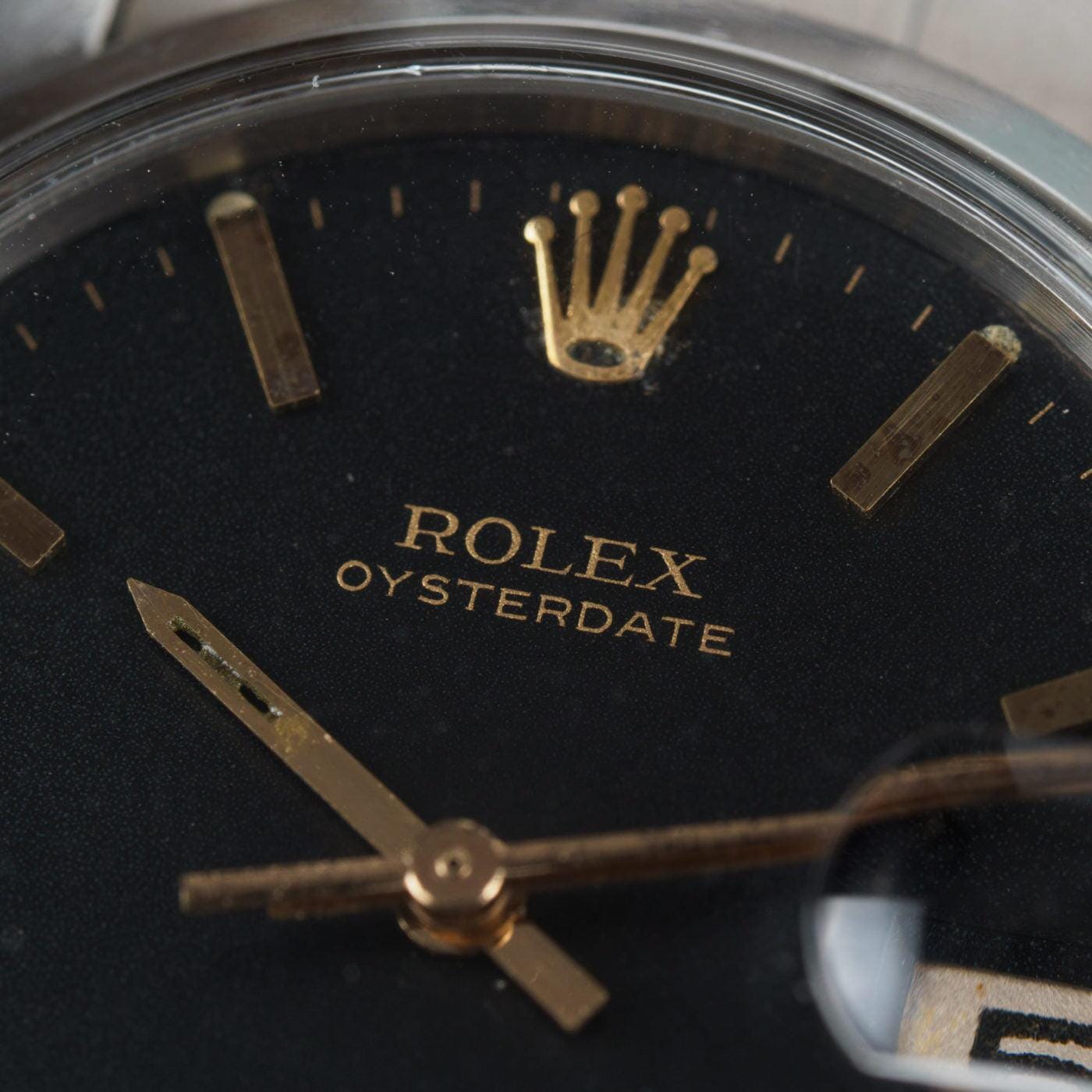 ROLEX Oysterdate Precision 6694 Black Dial - Arbitro