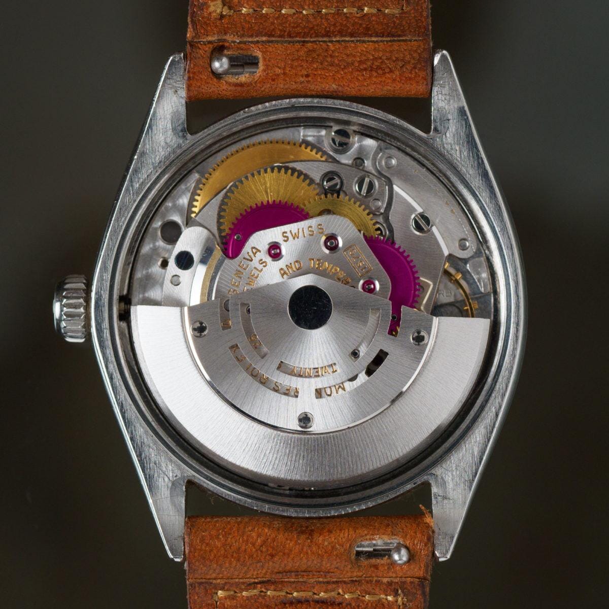ROLEX Oyster Perpetual 1002 Grey Dial 1960s - Arbitro