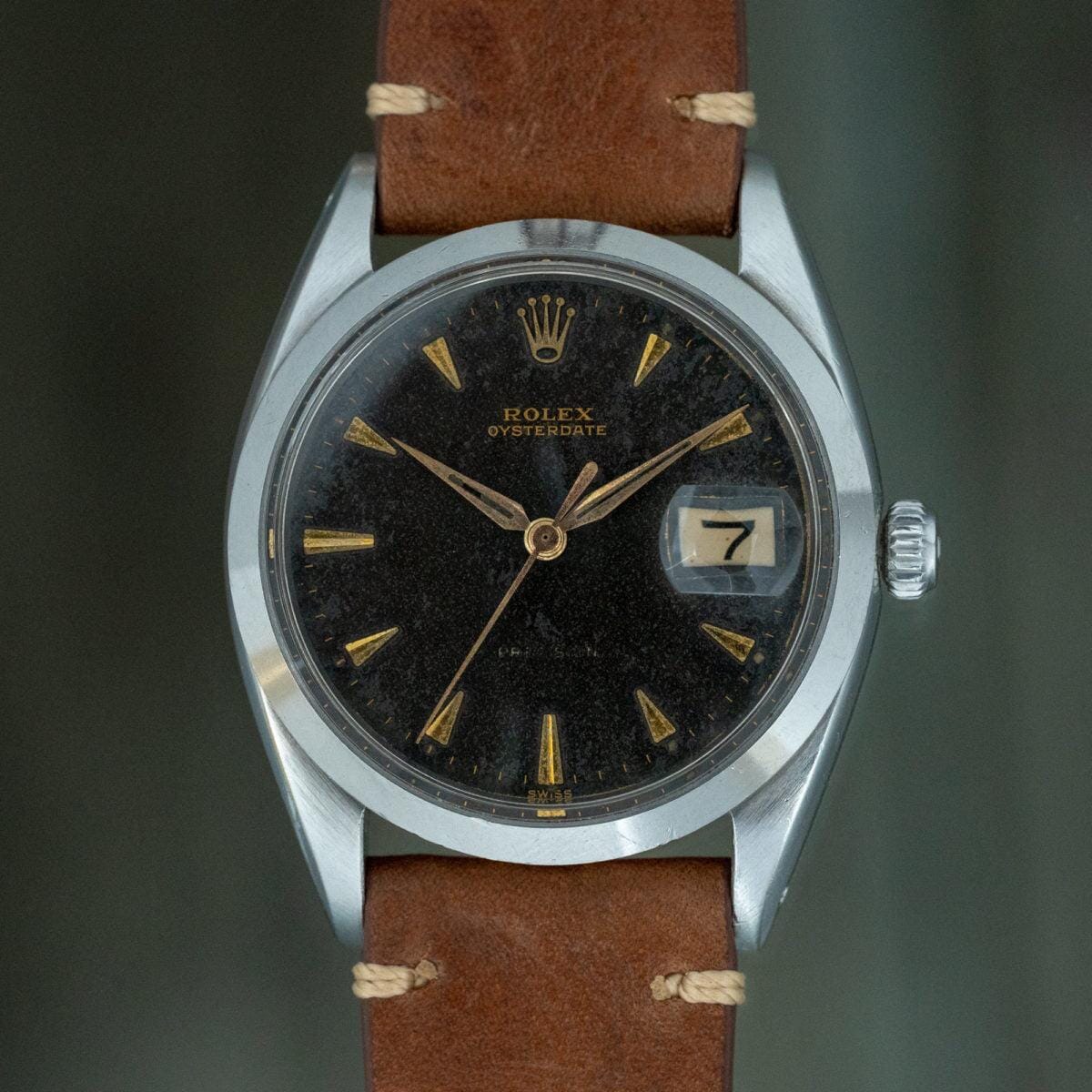 ROLEX Oysterdate Precision 6694 Gilt Dial 1960s - Arbitro
