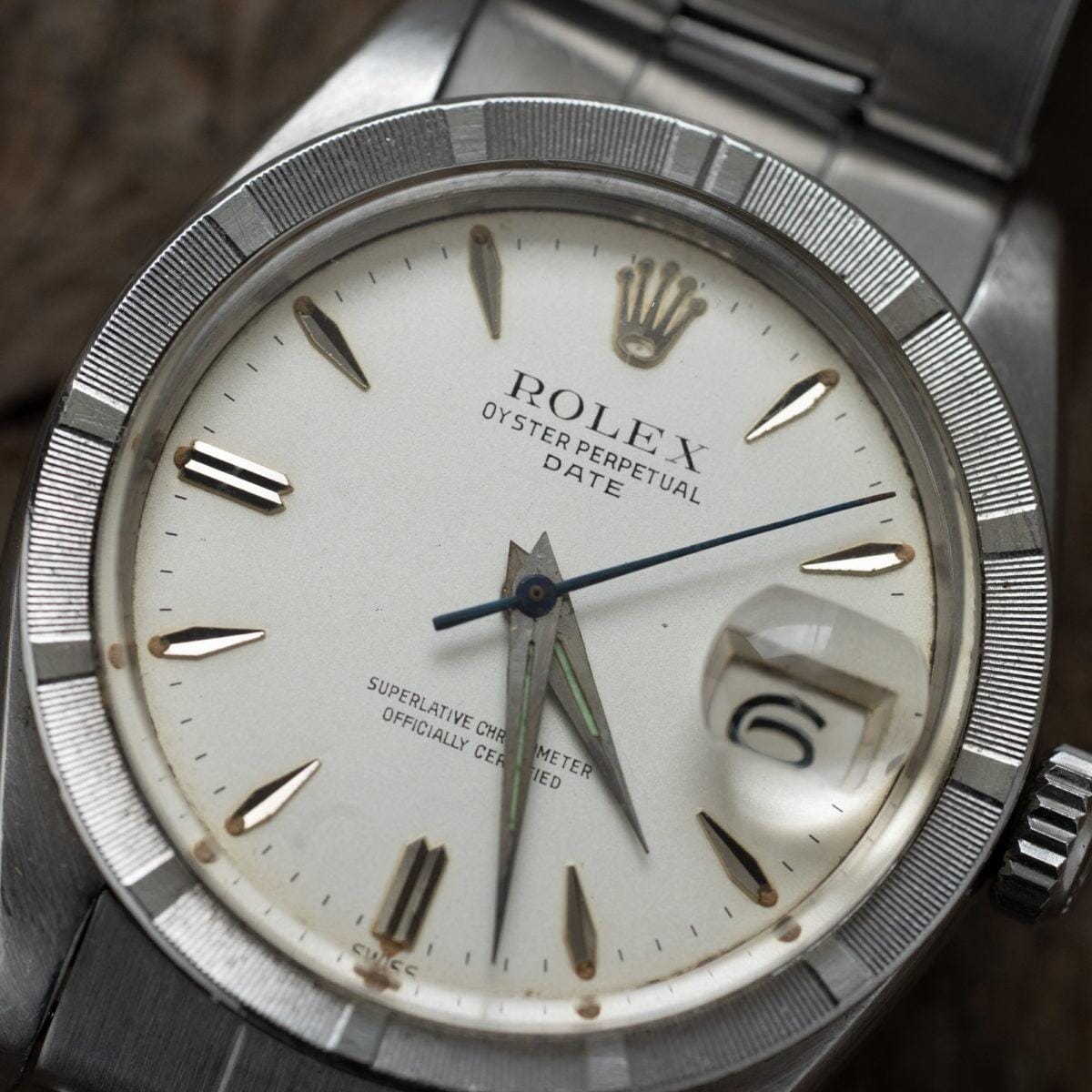 ROLEX Oyster Perpetual Date 1501 "BIG LOGO" 1960s - Arbitro