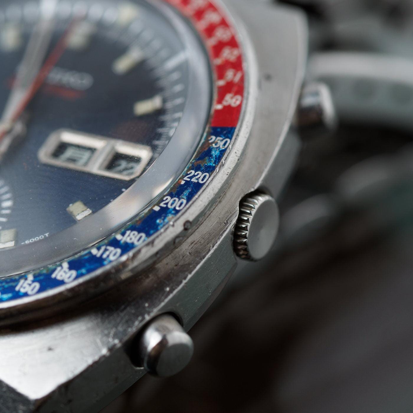 SEIKO 5 Sports Speedtimer 6139-6000 PEPSI BEZEL - Arbitro