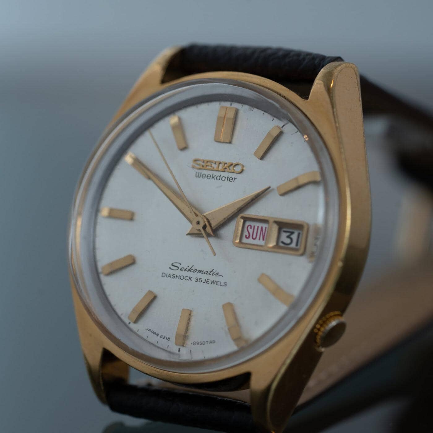 SEIKO Seikomatic Weekdater 6218-8950 1960s - Arbitro