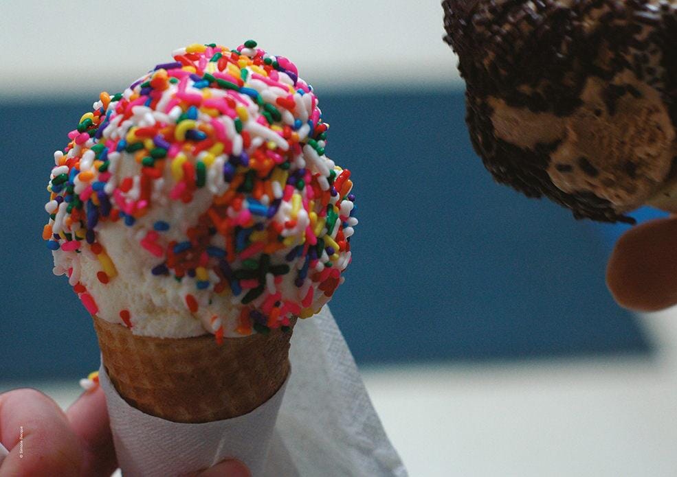 MAGAZINE B 「HAAGEN-DAZS」 - Arbitro