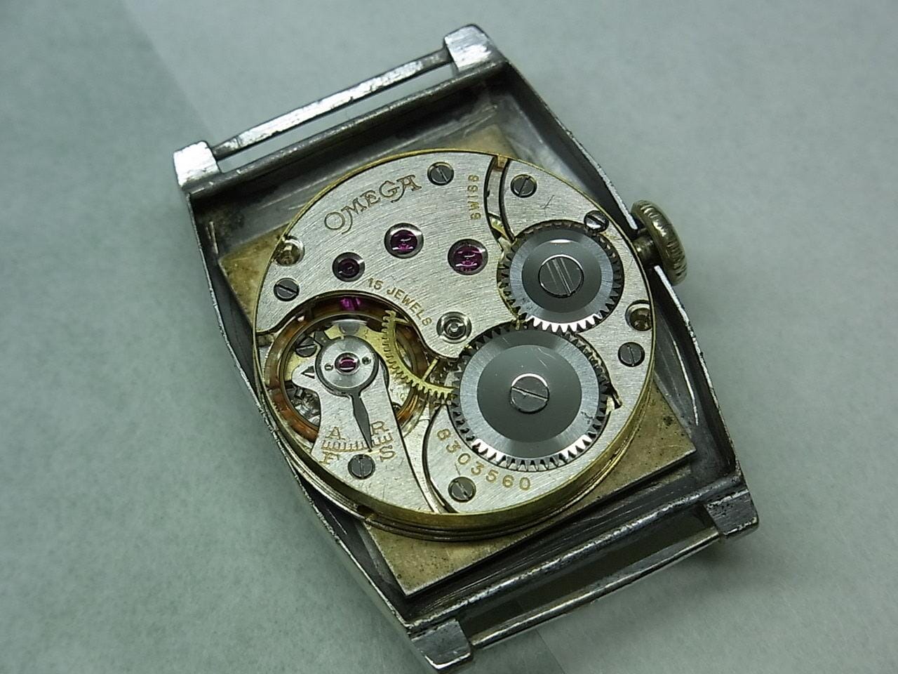 OMEGA Rectangle 1930s - Arbitro