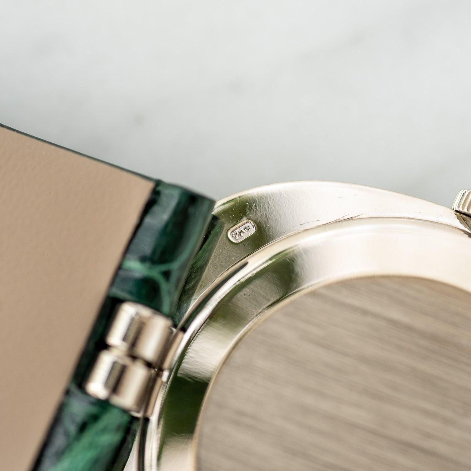 PATEK PHILLIPE Golden Ellipse 3648 WG Silver Sigma Dial - Arbitro
