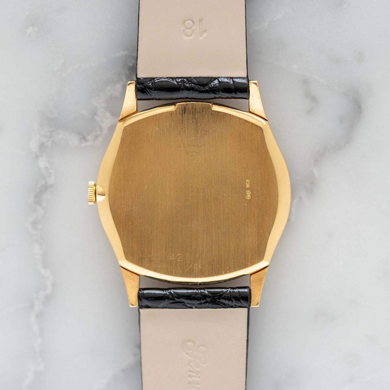 ROLEX Cellini 3804 YG Champagne Dial - Arbitro