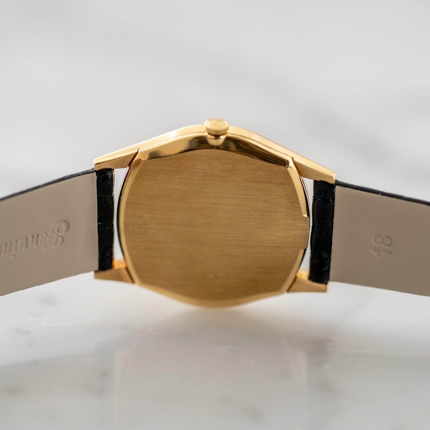 ROLEX Cellini 3804 YG Champagne Dial - Arbitro