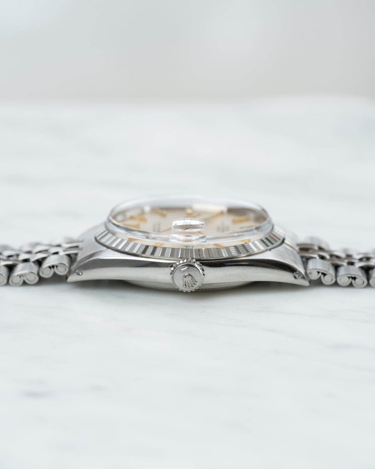 ロレックス デイトジャスト 1603 シルバーシグマダイアル 箱保証書付き Watch ROLEX