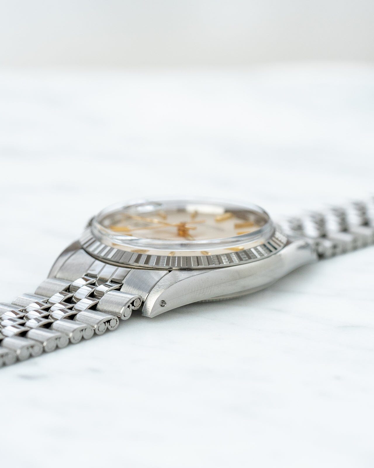 ロレックス デイトジャスト 1603 シルバーシグマダイアル 箱保証書付き Watch ROLEX
