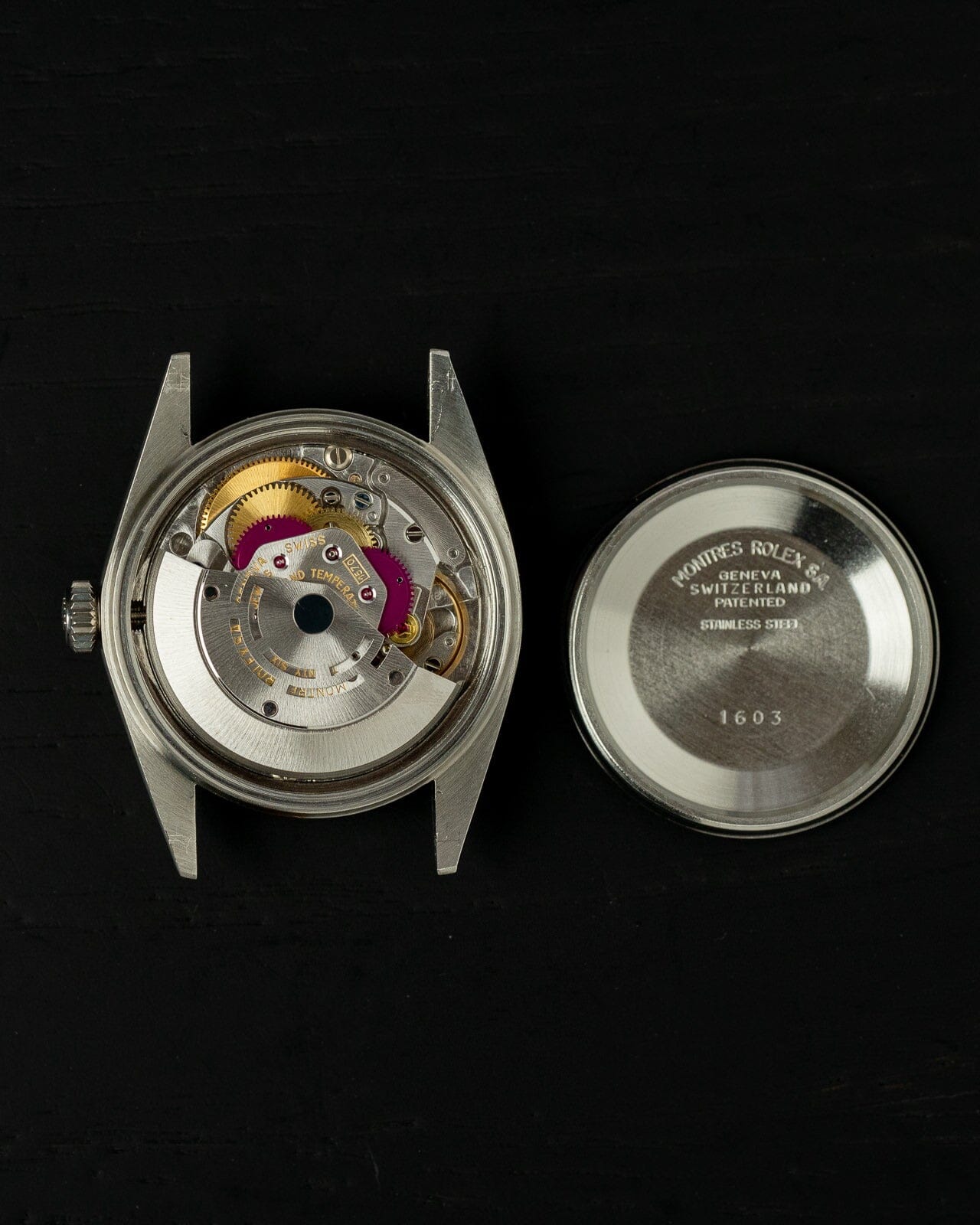 ロレックス デイトジャスト 1603 シルバーシグマダイアル 箱保証書付き Watch ROLEX