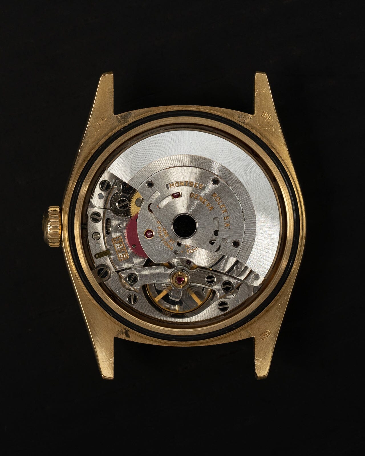 ロレックス デイデイト 18238 YG シルバースモールローマン Watch ROLEX