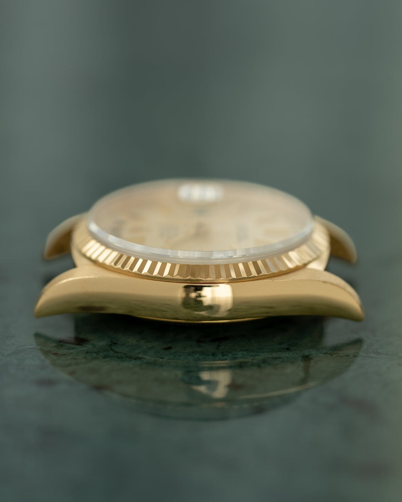 ロレックス デイデイト 18238 YG シルバースモールローマン Watch ROLEX