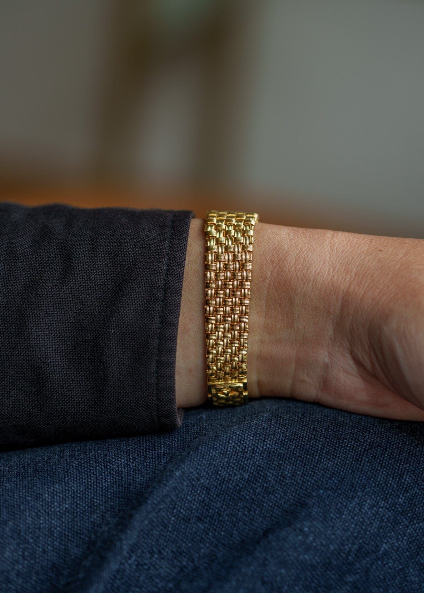 Vacheron Constantin メッシュドール YG シャンパンダイアル Watch VACHERON CONSTANTIN 