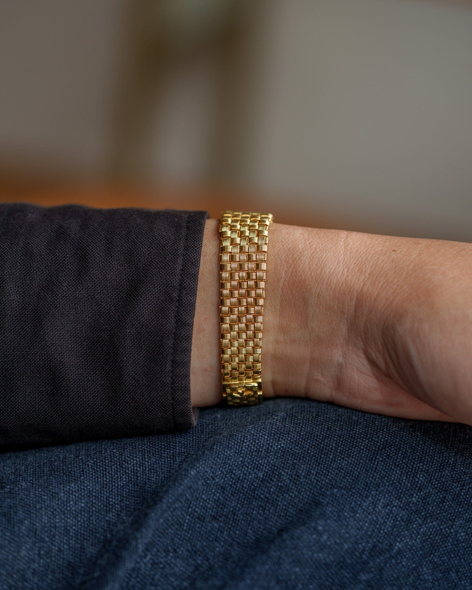 Vacheron Constantin メッシュドール YG シャンパンダイアル Watch VACHERON CONSTANTIN 