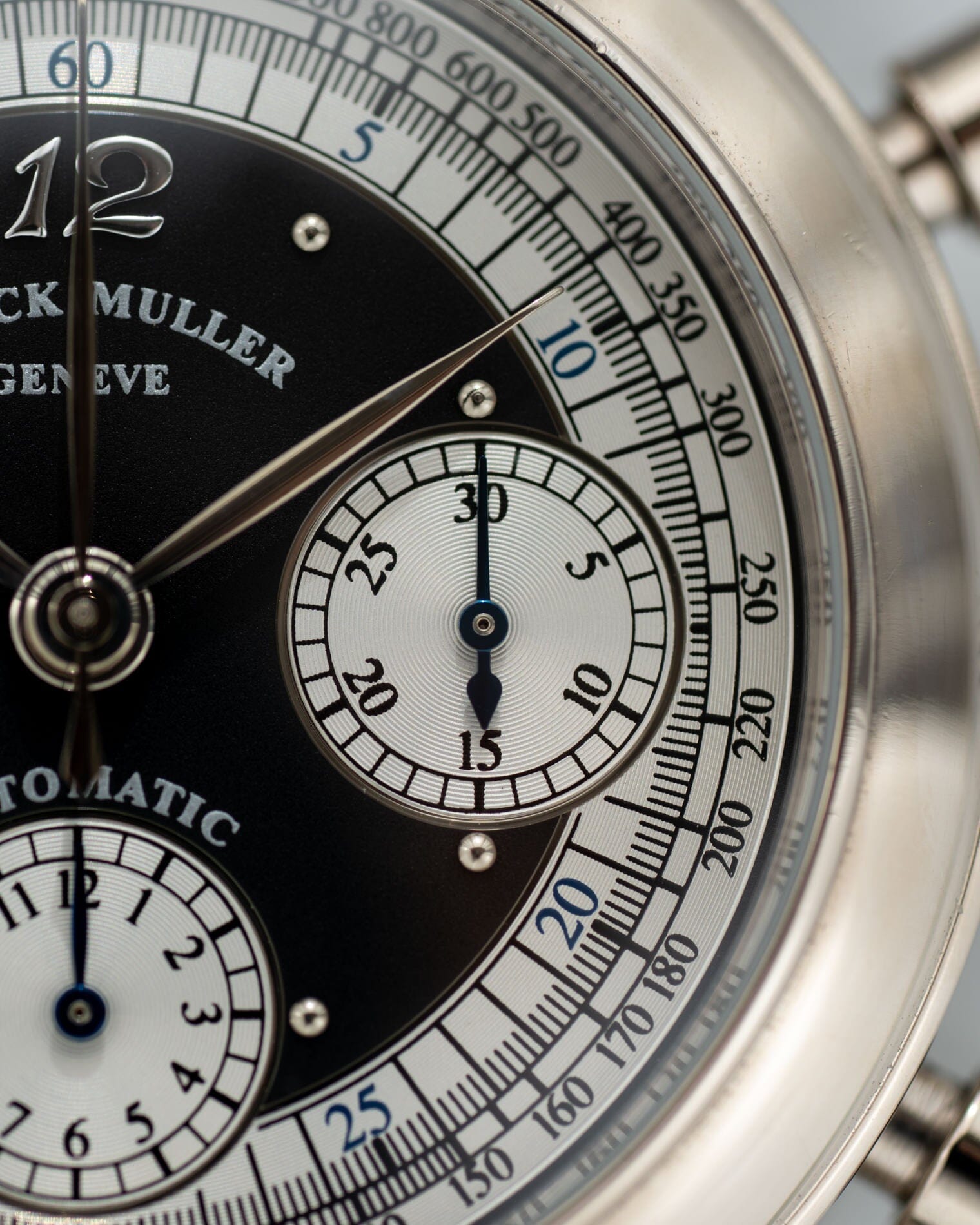 Franck Muller 7000CC クロノグラフ WG ブラック 箱保証書付き Watch FRACK MULLER 