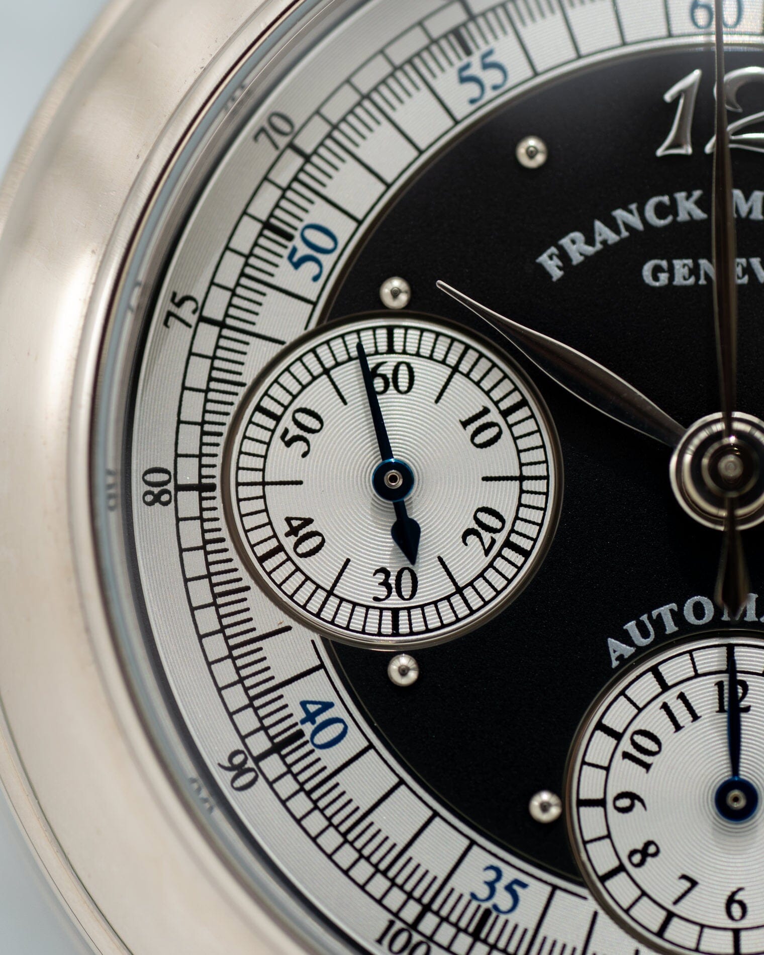 Franck Muller 7000CC クロノグラフ WG ブラック 箱保証書付き Watch FRACK MULLER 