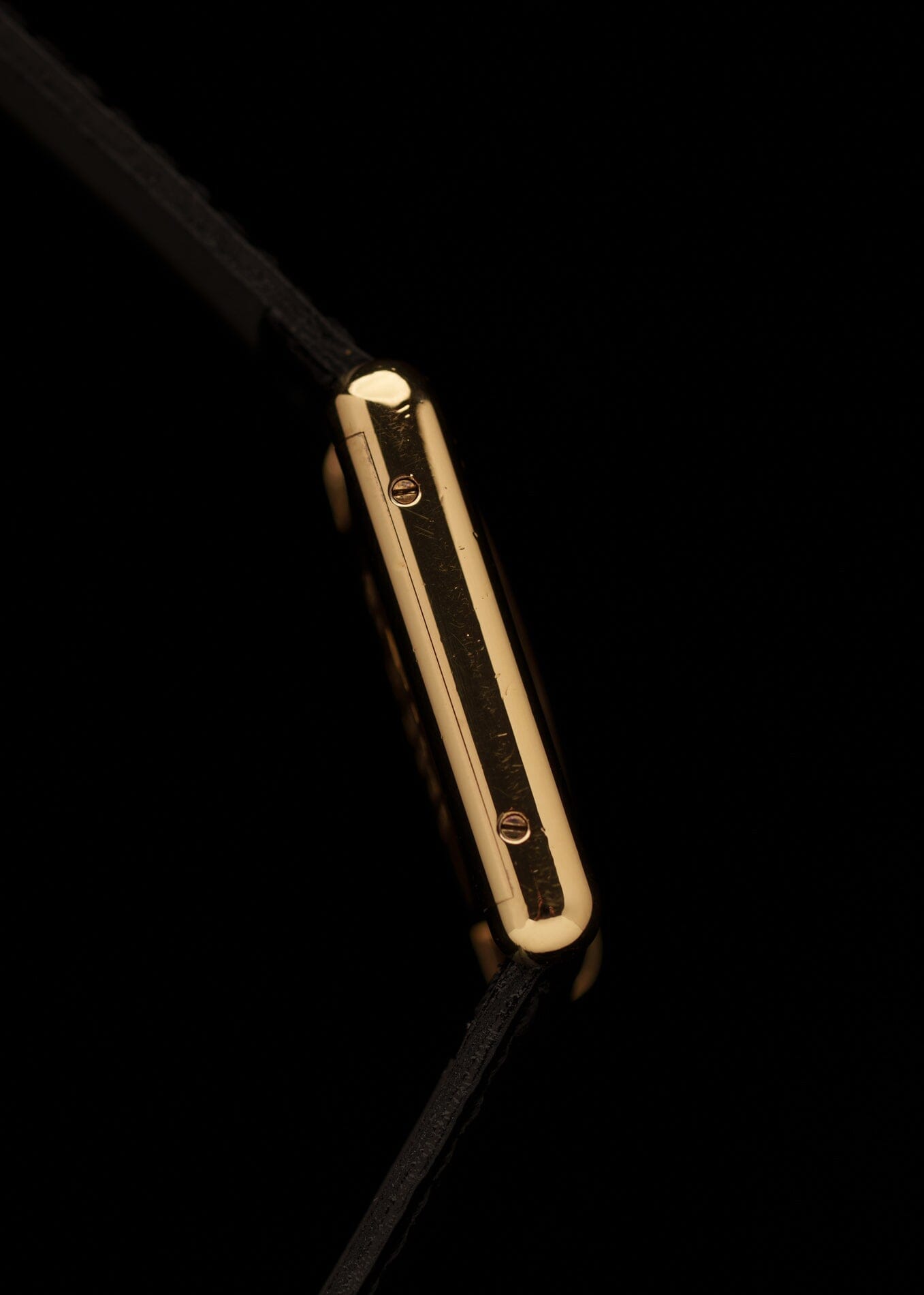 カルティエ マストタンク LM 手巻き ブラックオニキス Watch CARTIER 