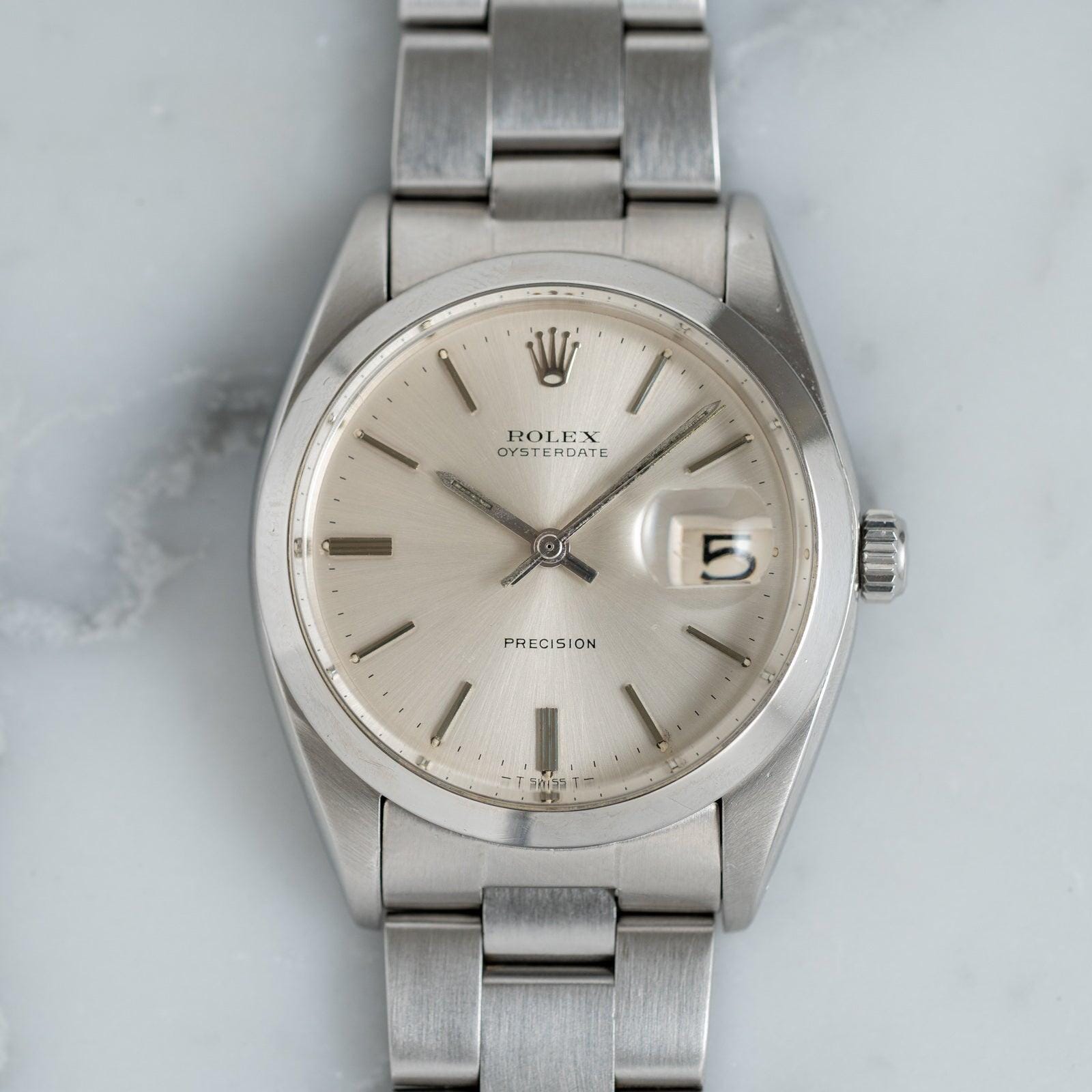 ROLEX Oysterdate Precision 6694 Silver - Arbitro